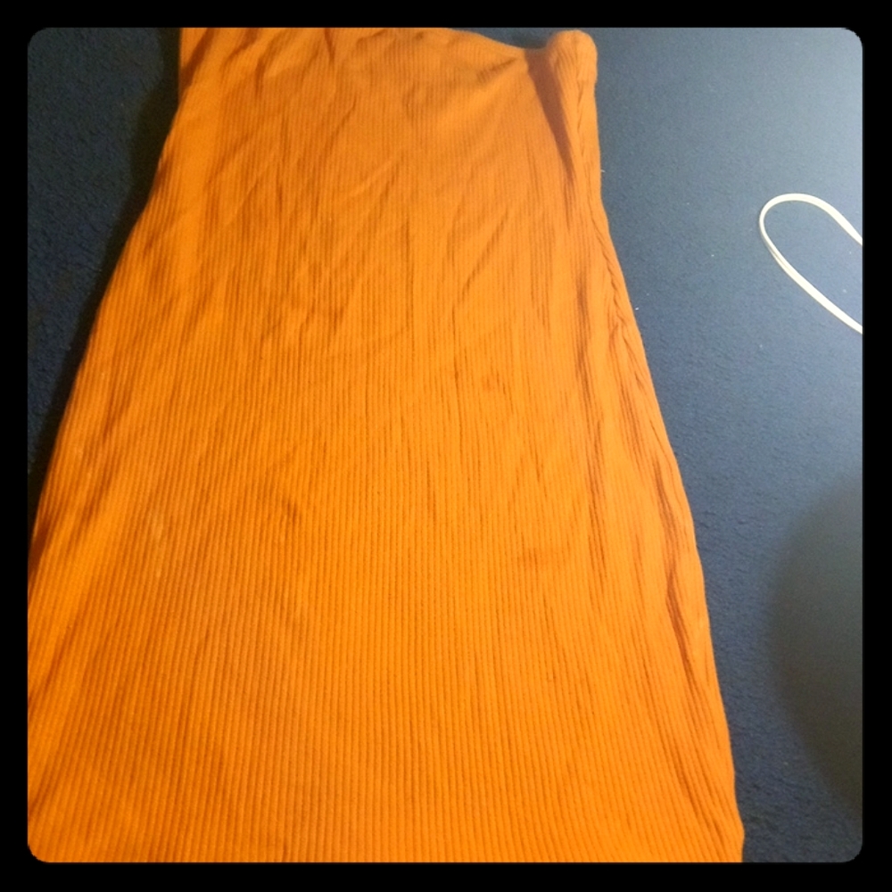Strapless dress